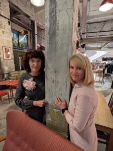 Ruti Einpalu ja Aili Nurmeots